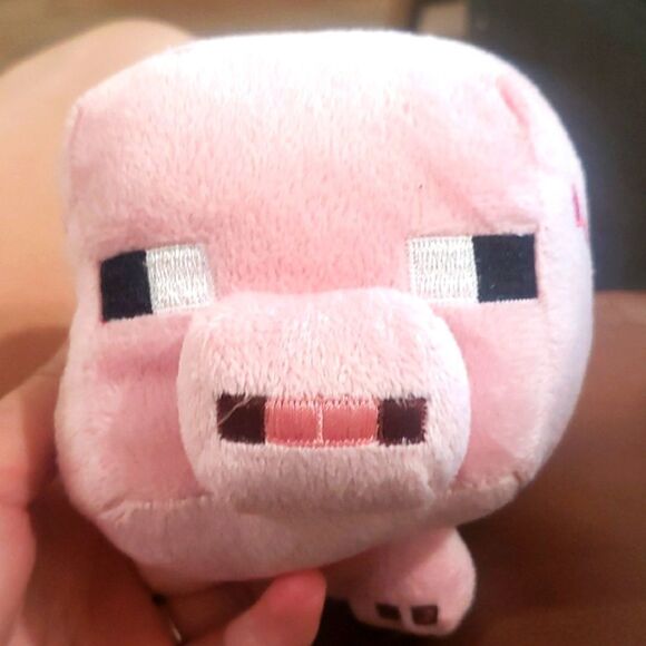 Pink Pig Minecraft Plush plushie Mojang 2013 - Picture 7 of 7